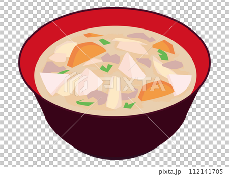 あったかい豚汁 112141705