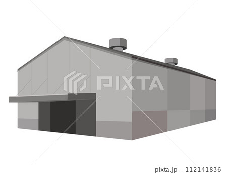 古い工場の倉庫 112141836