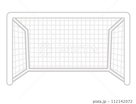 サッカーのゴールポスト 112142072