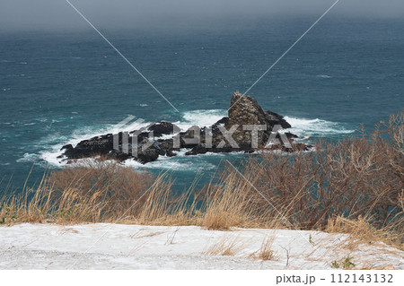 小樽　トド岩　祝津パノラマ展望台から 112143132