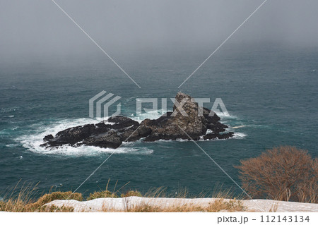 小樽 トド岩 祝津パノラマ展望台から 小樽 トド岩 祝津パノラマ展望台から 112143134