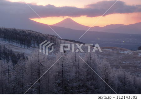 冬の霧ヶ峰 冬の霧ヶ峰 112143302