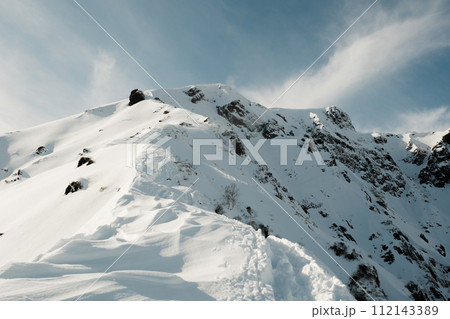 冬の谷川岳 112143389