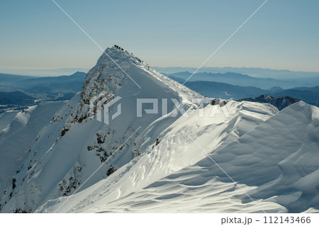 冬の谷川岳 112143466