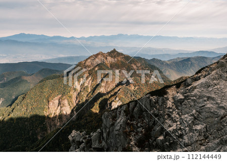 秋の甲斐駒ヶ岳 112144449