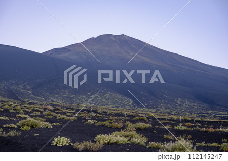 富士山の登山風景 富士山の登山風景 112145247