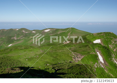 鳥海山の登山風景 112145613