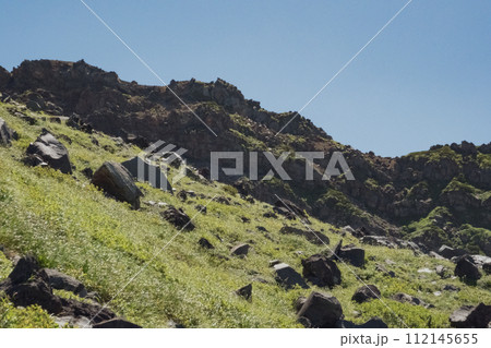 鳥海山の登山風景 112145655