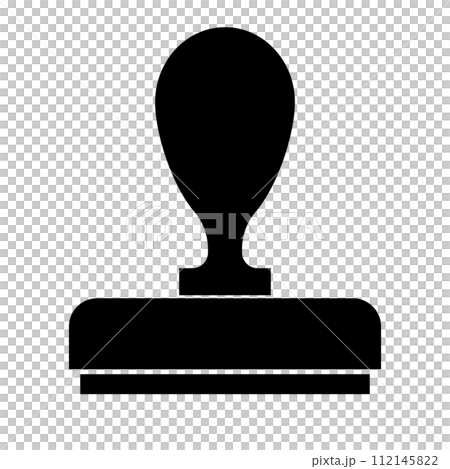 スタンプ シルエット 112145822