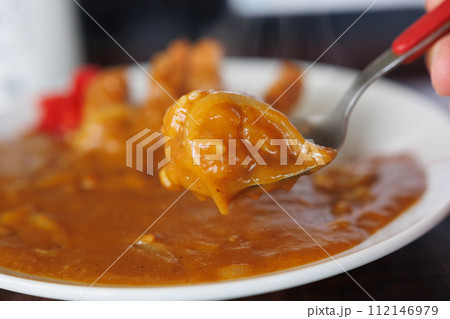 お蕎麦屋さんのカツカレー(青森県) お蕎麦屋さんのカツカレー(青森県) 112146979