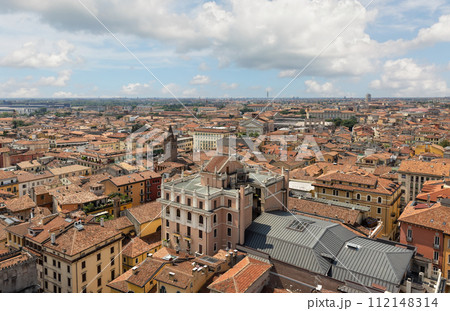 top view of the rooftops of Verona top view of the rooftops of Verona 112148314