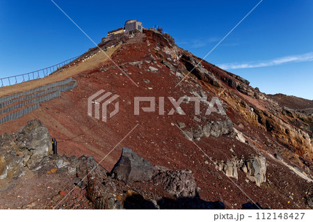 富士山・剣ヶ峰を望む 112148427