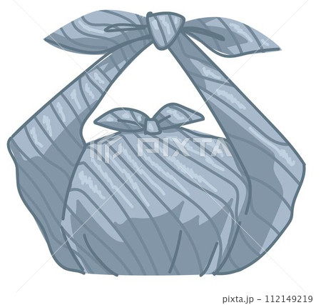 Bag or ecological packaging, japanese packing 112149219