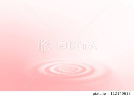 背景素材_波紋_ピンク 112149612