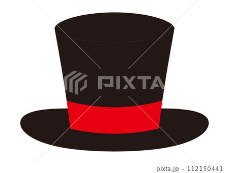 シルクハットのイラストのイラスト素材 [112150441] - PIXTA