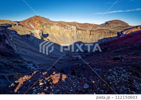 富士山火口の風景 富士山火口の風景 112150603