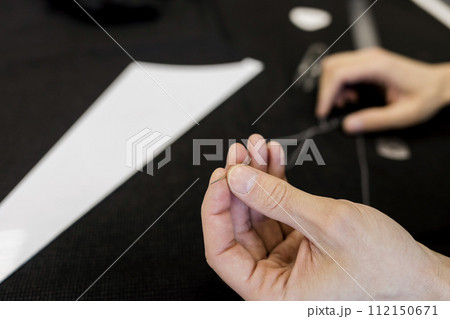 professional tailor in tailoring atelier professional tailor in tailoring atelier 112150671