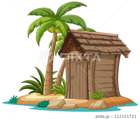 Tropical Hut on a Secluded Island Tropical Hut on a Secluded Island 112151721