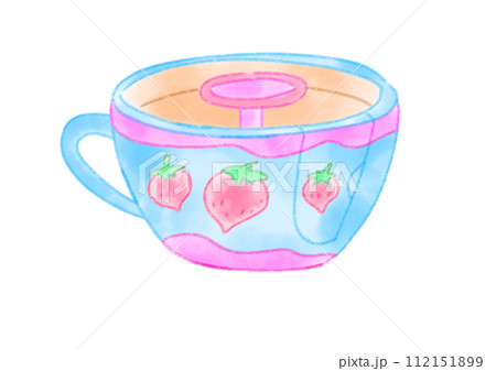 イチゴのコーヒーカップ イチゴのコーヒーカップ 112151899