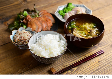 一汁二菜 たんぱく質定食 112153470