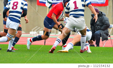 ラグビー、高校ラグビー 112154132