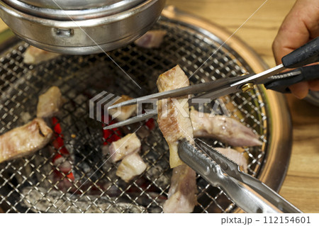 Korea bbq. pork shoulder butt. pork neck Korea bbq. pork shoulder butt. pork neck 112154601