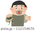 お金がすっからかんになった男性02 112154670
