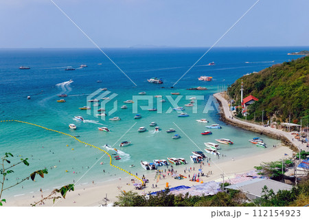 View of Nual Beach at Koh Lan, Pattaya View of Nual Beach at Koh Lan, Pattaya 112154923