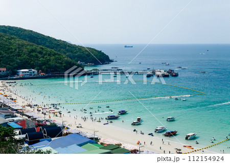 View of Nual Beach at Koh Lan, Pattaya View of Nual Beach at Koh Lan, Pattaya 112154924