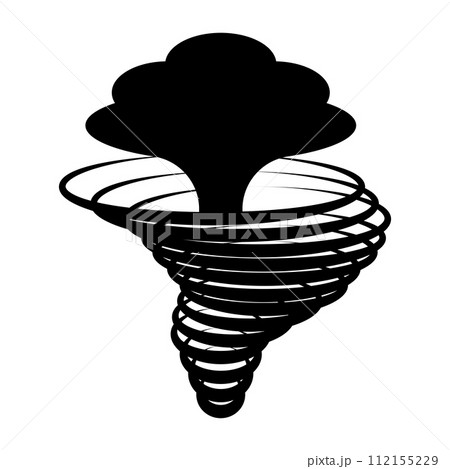 Tornado icon Tornado icon 112155229
