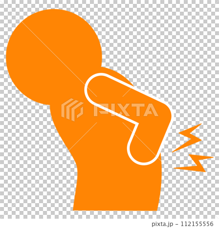 腰痛・接骨院・整骨院・鍼灸院・ピクトグラム 112155556