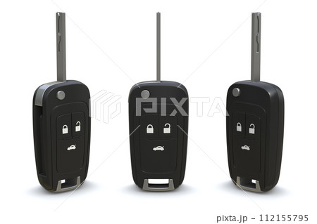 Black Car Key Set 112155795