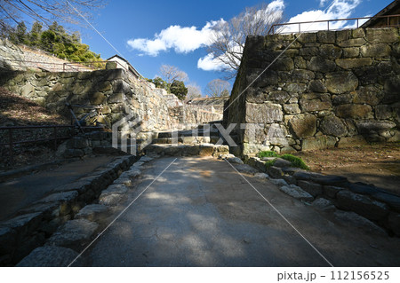 金山城址の石垣 金山城址の石垣 112156525