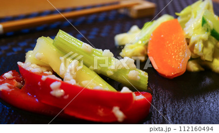 塩麹と野菜の漬物 塩麹と野菜の漬物 112160494