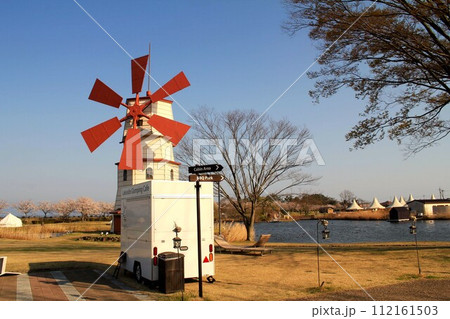 ステージクス高島の風車と桜 ステージクス高島の風車と桜 112161503