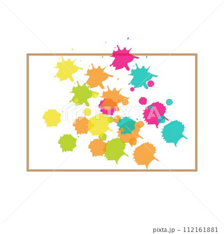 Rainbow paint splash background. Colorful explosion of holi paint. Colorful watercolor splashes. Bright watercolor vector spots. Watercolor Brush. Rainbow paint splash background. Colorful explosion of holi paint. Colorful watercolor splashes. Bright watercolor vector spots. Watercolor Brush. 112161881