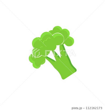 Broccoli Icon vector. Broccoli vegetable fresh farm healthy food. Broccoli colorful realistic icon vegetables symbol on white background. Broccoli Icon vector. Broccoli vegetable fresh farm healthy food. Broccoli colorful realistic icon vegetables symbol on white background. 112162173
