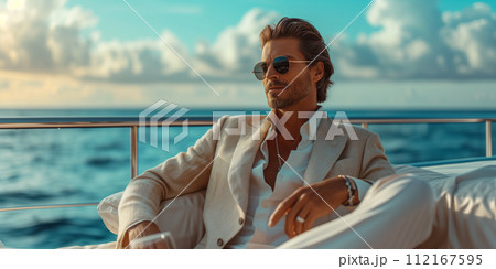 Young rich man 112167595