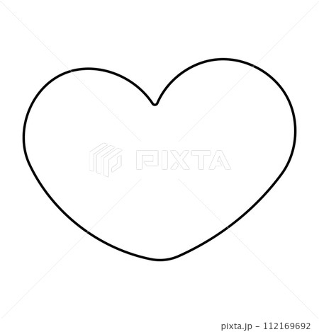 heart love valentine wedding date line doodle heart love valentine wedding date line doodle 112169692