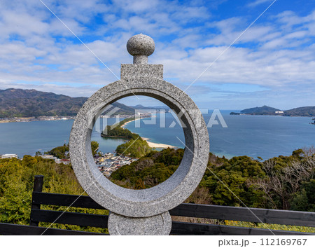 Amanohashidate on the Sea of Japan in north Kyoto prefecture one of the top three scenic views in Japan Amanohashidate on the Sea of Japan in north Kyoto prefecture one of the top three scenic views in Japan 112169767