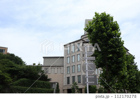 品川　御殿山の街並み 112170278