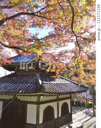 秋の善峯寺 経堂 秋の善峯寺 経堂 112171199