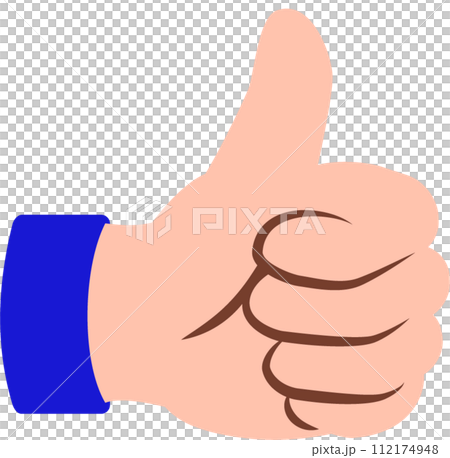 like good icon hand 112174948
