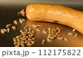 南瓜の種、乾燥させて再利用します。 112175822