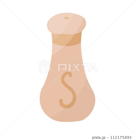 salt pepper seasoning beige food icon element 112175893