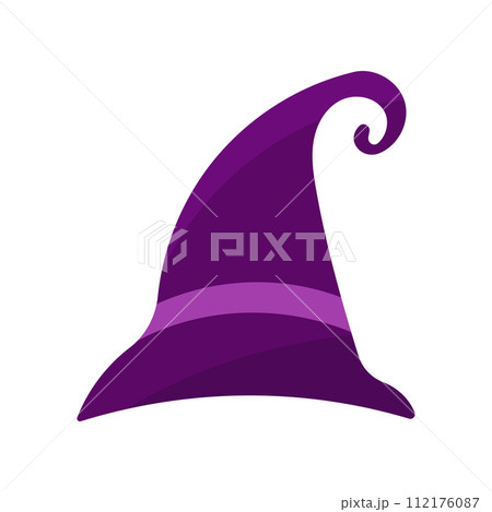 hat wizard witch halloween colored element icon hat wizard witch halloween colored element icon 112176087