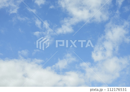 春の空 青空 空素材 【東京都】 春の空 青空 空素材 【東京都】 112176531