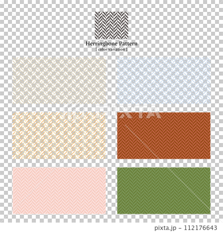 Herringbone pattern/color variations Herringbone pattern/color variations 112176643