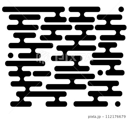 和風ヱ霞パーツセット:黒線 和風ヱ霞パーツセット:黒線 112176679