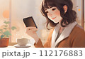 休憩中のOL 112176883